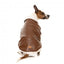 Casaco aviador para cães FuzzYard Ava castanho