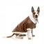 Casaco aviador para cães FuzzYard Ava castanho