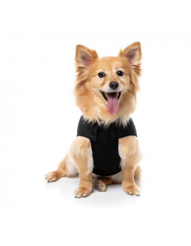 Blusão bomber acolchoado para cães FuzzYard preto