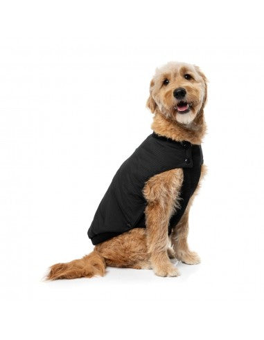 Blusão bomber acolchoado para cães FuzzYard preto