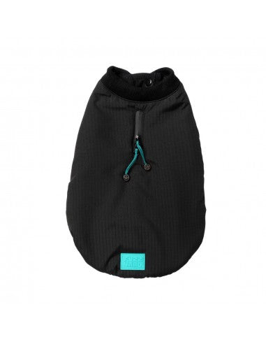 Blusão bomber acolchoado para cães FuzzYard preto