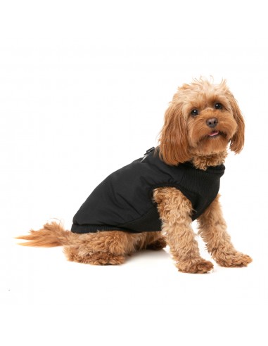 Casaco com peitoral para cães FuzzYard East MacGyver preto