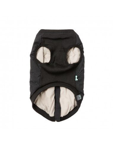Casaco com peitoral para cães FuzzYard East MacGyver preto