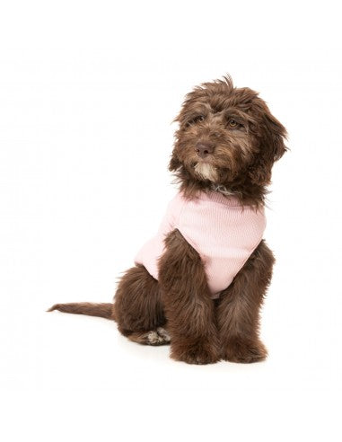 Casaco com peitoral para cães FuzzYard East MacGyver rosa