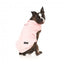 Casaco com peitoral para cães FuzzYard East MacGyver rosa