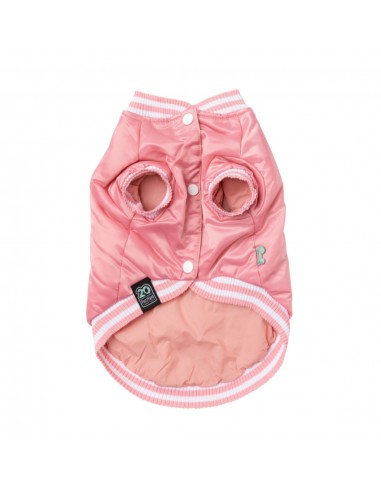 Casaco de basebol para cães FuzzYard Fastball rosa