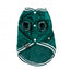 Casaco de basebol para cães FuzzYard Fastball verde