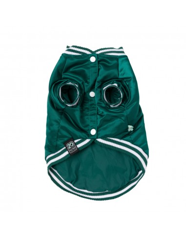 Casaco de basebol para cães FuzzYard Fastball verde
