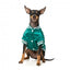 Casaco de basebol para cães FuzzYard Fastball verde