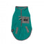 Colete sherpa para cães FuzzYard Fitzroy verde