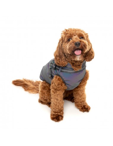 Casaco refletor com peitoral para cães FuzzYard Flash