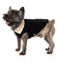 Casaco com forro sherpa para cães FuzzYard Frontier preto