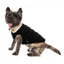 Casaco com forro sherpa para cães FuzzYard Frontier preto