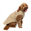 Casaco para cão com peitoral FuzzYard Horizon taupe