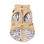 Casaco para cão com peitoral FuzzYard Horizon taupe