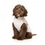 Casaco com forro sherpa para cães FuzzYard Ivanhoe marfim