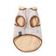Casaco com forro sherpa para cães FuzzYard Ivanhoe marfim