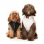 Casaco com forro sherpa para cães FuzzYard Ivanhoe marfim