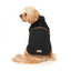 Casaco com forro sherpa para cães FuzzYard Ivanhoe preto