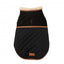 Casaco com forro sherpa para cães FuzzYard Ivanhoe preto