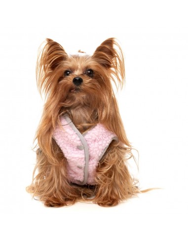 Casaco reversível para cão FuzzYard Nara 25 rosa