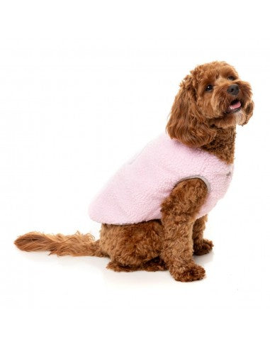 Casaco reversível para cão FuzzYard Nara 25 rosa