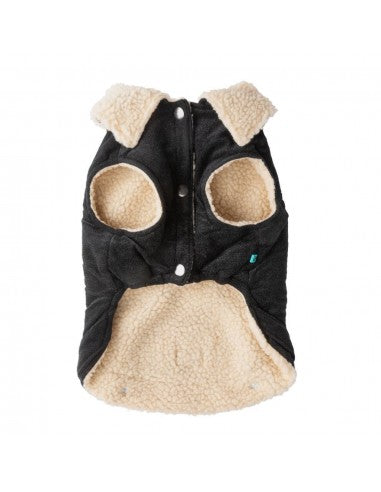 Casaco com forro sherpa para cães FuzzYard Rep It ClubHouse