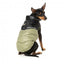Casaco acolchoado para cães FuzzYard South Harlem verde-oliva