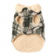 Casaco para cão FuzzYard Lumberjack 25 verde e creme