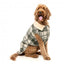 Casaco para cão FuzzYard Lumberjack 25 verde e creme