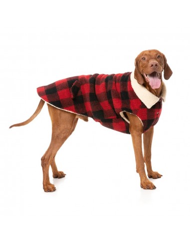 Casaco para cão FuzzYard Lumberjack 25 vermelho