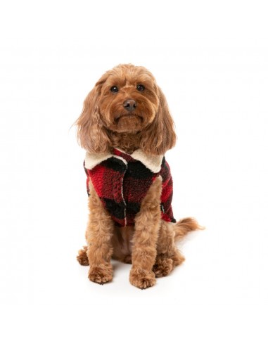 Casaco para cão FuzzYard Lumberjack 25 vermelho