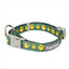 Coleira em neopreno para cães FuzzYard Biggie Smiles (tamanho L)