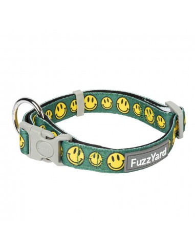 Coleira em neopreno para cães FuzzYard Biggie Smiles (tamanho M)