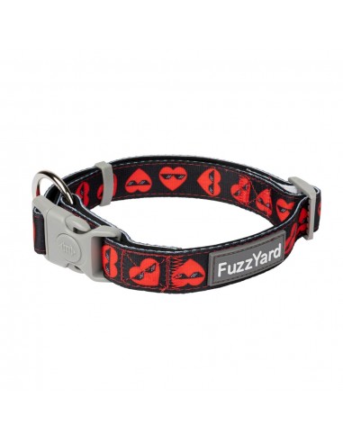 Coleira em neopreno para cães FuzzYard Heartbreaker (tamanho M)