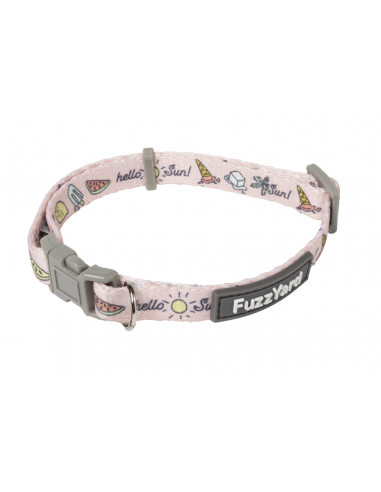 Coleira em neopreno para cães FuzzYard Hello Sun (tamanho XS)