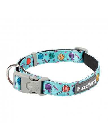 Coleira em neopreno para cães FuzzYard Hey Suckers! (tamanho M)