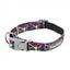 Coleira em neopreno para cães FuzzYard Prism (tamanho M)