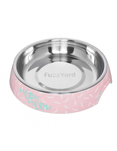 Comedouro plano para gatos FuzzYard Featherstorm 420 ml antiderrapante