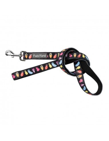 Trela em neopreno para cães FuzzYard Bed Bugs (tamanho S)