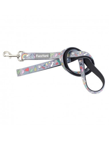 Trela acolchoada em neopreno para cães FuzzYard Coachella (tamanho L)