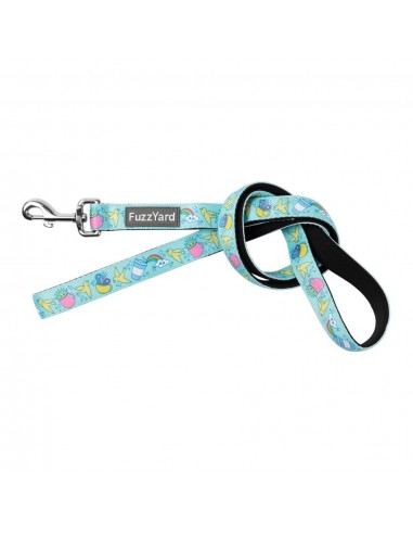 Trela em neopreno para cães FuzzYard Wakey Wakey (tamanho L)