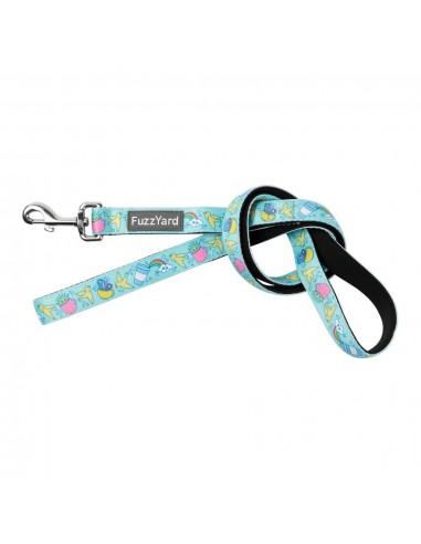 Trela em neopreno para cães FuzzYard Wakey Wakey (tamanho S)