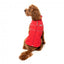 Impermeável corta-vento para cães FuzzYard Breaker vermelho