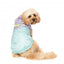 Impermeável reversível para cães FuzzYard Ormond roxo e azul
