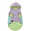 Impermeável reversível para cães FuzzYard Ormond roxo e azul