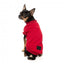 Camisola de algodão para cães FuzzYard Allday 25 vermelha