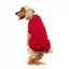 Camisola de algodão para cães FuzzYard Allday 25 vermelha