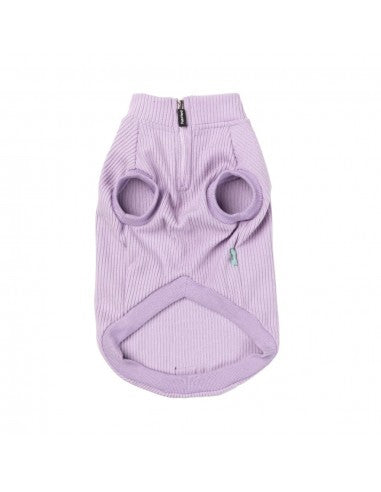 Camisola com fecho para cães FuzzYard Cambridge lilás