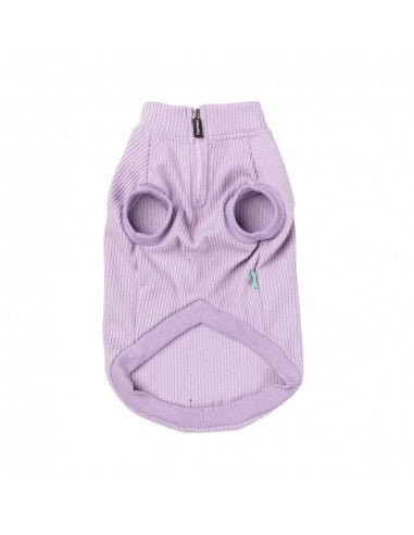 Camisola com fecho para cães FuzzYard Cambridge lilás